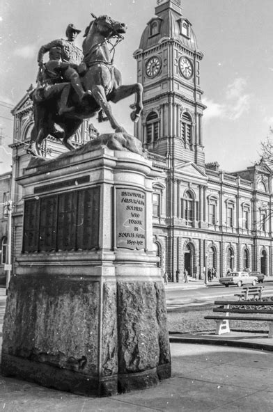 Film Photograph By Herb Richmond Ca 1971 Ballarat Town Hall And Boer