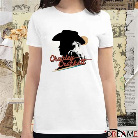 Official Mustang Silhouette Charley Crockett T Shirt Hoodie Sweater