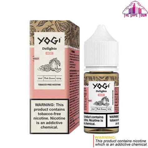 Yogi Delights Pink Guava Ice Nic Salt E Juice Mg Ml The Vape Town