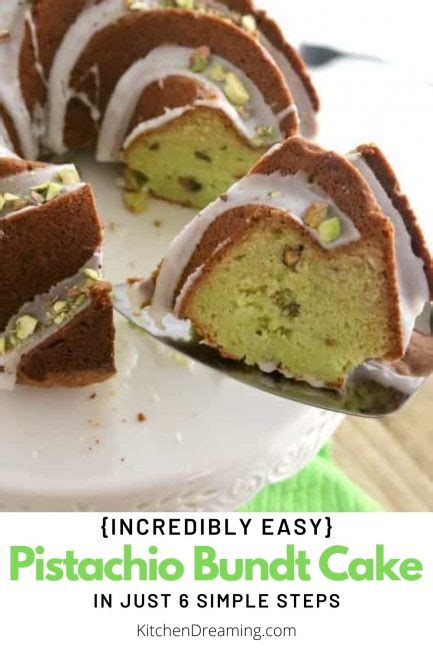 {incredibly Easy} Pistachio Bundt Cake In Just 6 Simple Steps