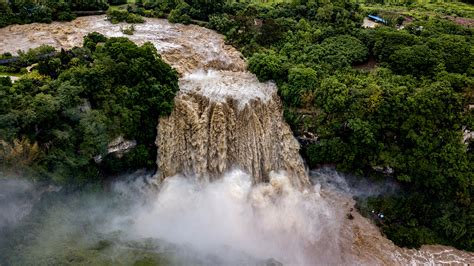 Huangguoshu Waterfall Marks Highest Flow In Cgtn