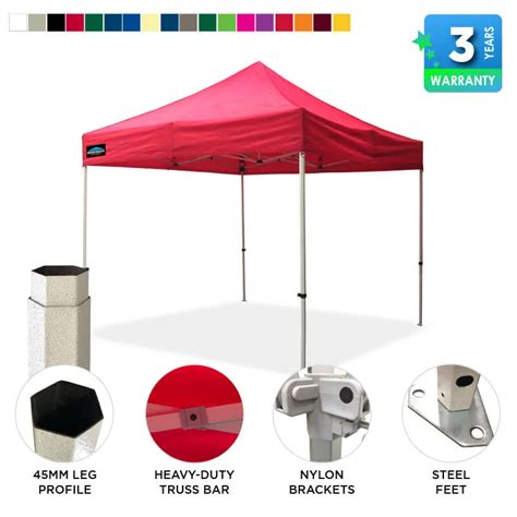 3x3m Gazebos Hercules Instant Shelter