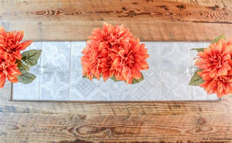 Diy Tile Centerpiece Pretty Handy Girl