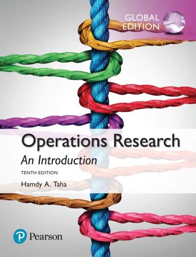 Solutions For Operations Research An Introduction 10th By Hamdy A