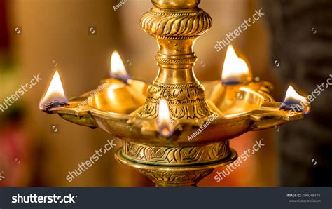 Kerala Oil Lamp Photos Images And Pictures