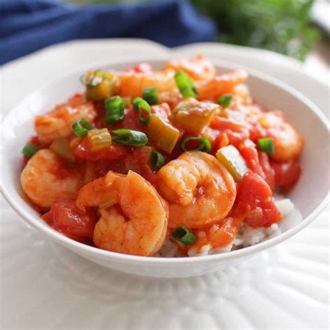 Shrimp Creole Recipe Single Serve One Dish Kitchen