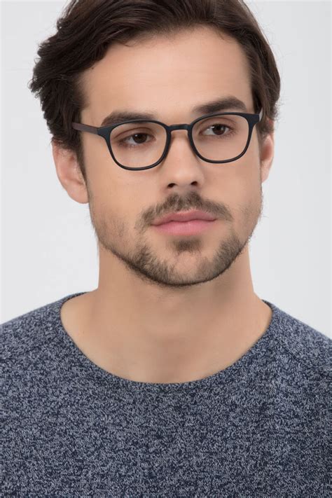 Allegory Square Matte Black Full Rim Eyeglasses Eyebuydirect Canada