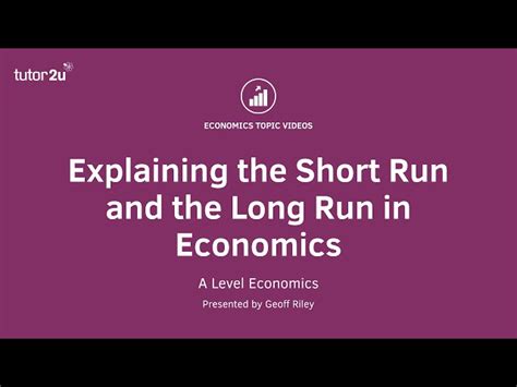 Short Run Economics