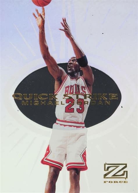 Michael Jordan 1997 SkyBox Z Force 5QS Quick Strike Price Guide