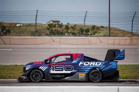 Ford F Lightning Supertruck Ev Demonstrator At Pikes Peak