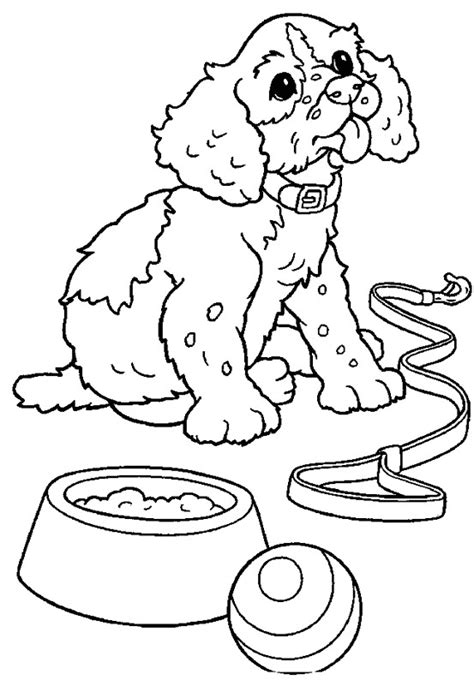 Coloriage Chien gratuit à imprimer