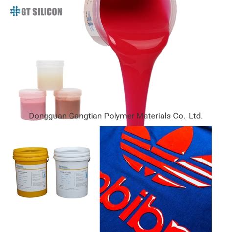 LSR RTV 2 Liquid Silicone Rubber For Coating Cloth Label Logo China