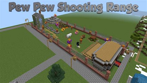 How To Build Stampy S Lovely World 303 Pew Pew Shooting Range Part 2