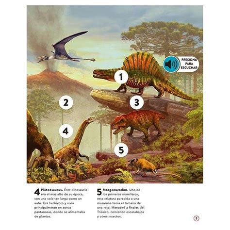 Dinosaurios y Vida Prehistórica 50 Sonidos Lexus Editores