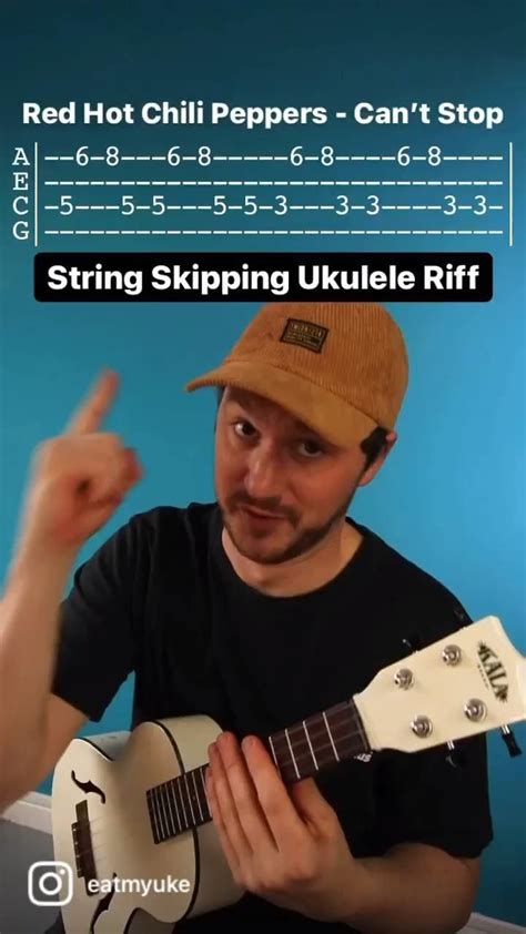 How To Play Cant Stop On The Ukulele Red Hot Chili Peppers Artofit