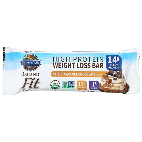 Garden Of Life Organic Fit High Protein Weight Loss Bar Salted