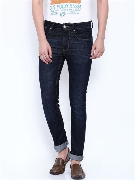 Buy U.S. Polo Assn. Dark Blue Regallo Skinny Fit Jeans - Jeans for Men | Myntra