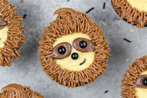 Sloth Cupcakes Easy Recipe Step By Step Tutorial