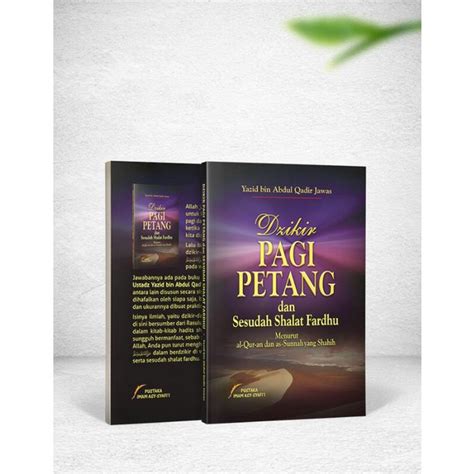 Jual Buku Dzikir Pagi Petang Shopee Indonesia