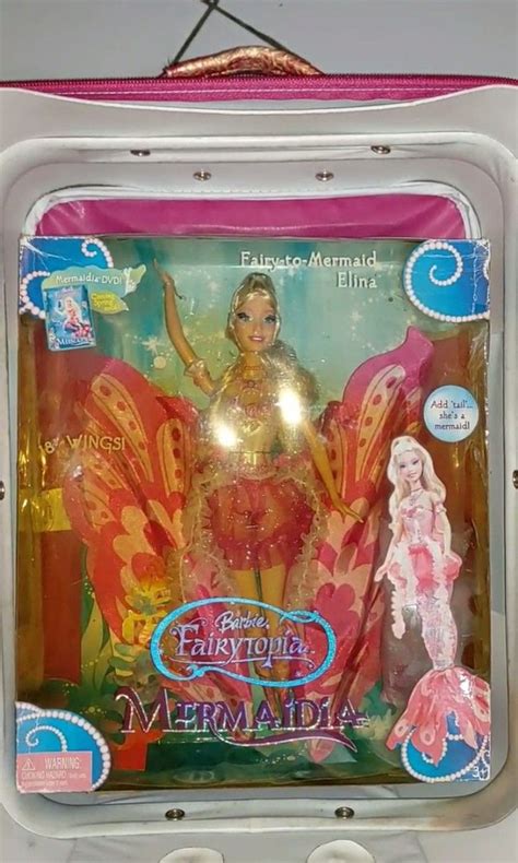 Boneka Barbie Elina Mermaidia Fairytopia Doll Mattel Toys