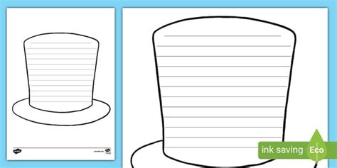 Magician S Hat Writing Template Professor Feito Twinkl