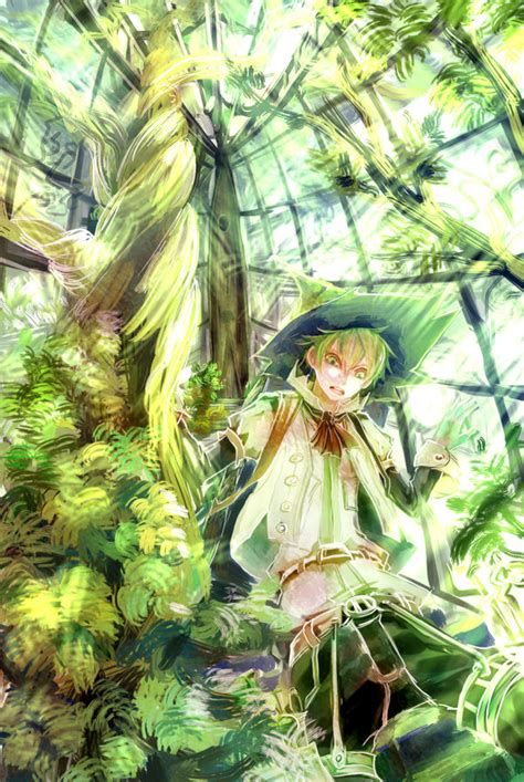 Green Magician By Shumijin On Deviantart