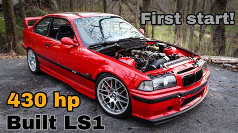 Built Ls First Start It Runs E Ls Swap Pt Youtube