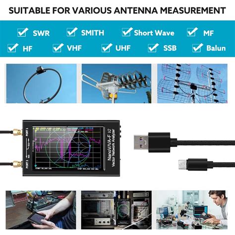 Analizador De Red Vectorial Nanovna F V Actualizado De Khz Mhz