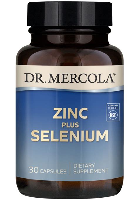 Dr Mercola Zinc Plus Selenium