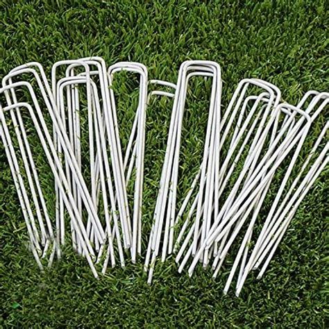 Garden Stapes Pack Of 100 6inch Heavy Duty Stainless