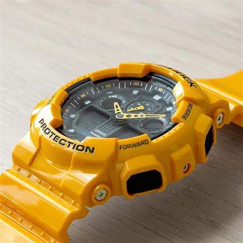 並行輸入品 10年保証 CASIO G SHOCK カシオ Gショック GA 100A 9A 腕時計 時計 ブランド メンズ キッズ 子供