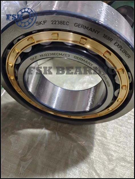 High Precision NU 2238 ECM C3 Cylindrical Roller Bearing 19034092mm