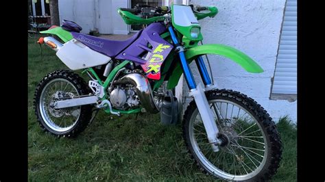 Trail Riding 1996 Kawasaki KDX 200 YouTube