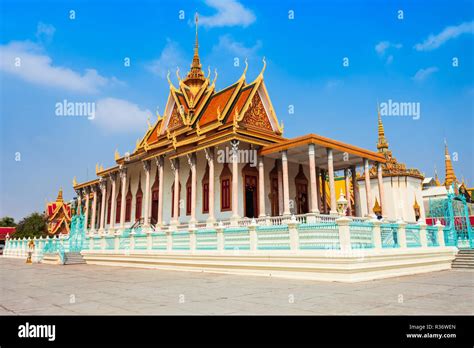 The Silver Pagoda Or Wat Preah Keo Morakot Is Located Near The Royal