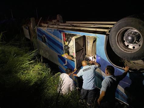 Vuelca Autobús De Pasajeros En Tamaulipas Hay 15 Personas Lesionadas El Heraldo De San Luis