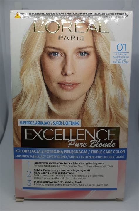 Farba do włosów Loreal Excellance 01 Super Jasny Blond Góra OLX pl