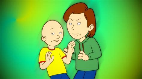 Caillou And Boris Fighting Test Reupload Youtube