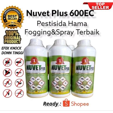 Jual Nuvet Plus 600 EC Obat Fogging Ampuh Dan Obat Super Ampuh Pembasmi