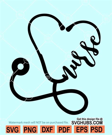 Nurse Svg Nurse Quotes Svg Doctor Svg Nurse Life Svg Stethoscope