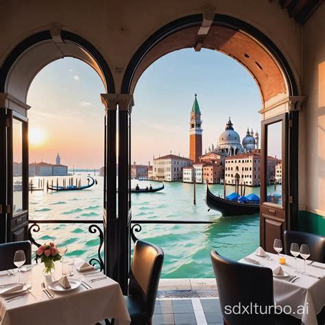 Breathtaking Venice Italy Restaurant View Experience The Charm Of