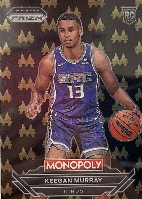 Keegan Murray 2022 Prizm Monopoly M22 Money Black SSP Price Guide