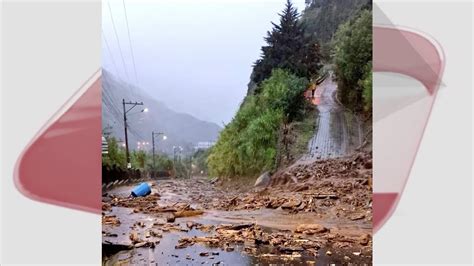 Daños viales en Azuay Cañar y Morona Santiago ante fuertes lluvias