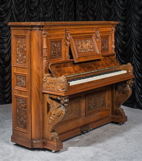 H F Hoerr Custom Made Canadian Upright Piano Piano Piano Shop