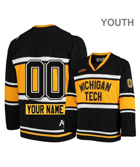 Custom Michigan Tech Huskies Hockey Jerseys