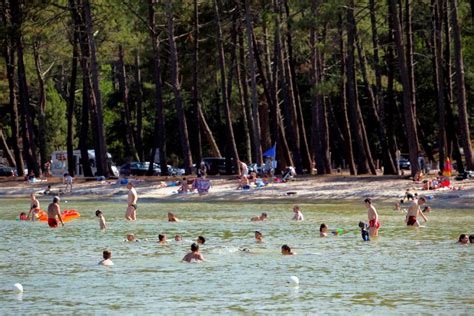 Plage Du Lac Maguide A Biscarrosse Equipements De Loisirs Tourisme