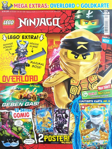 LEGO Ninjago Magazin 94 2022 Mit Overlord Minifigur