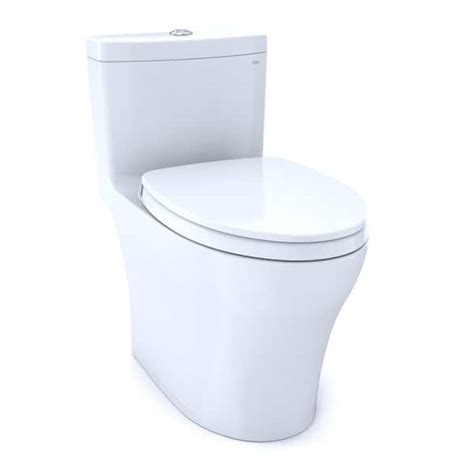 TOTO Aquia IV 1 Piece 0 8 1 28 GPF Dual Flush Elongated ADA Comfort