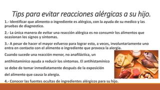 Alergia En Los Alimentos Ppt