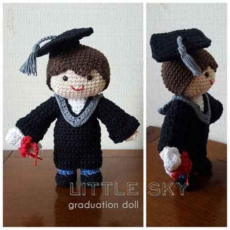 Amigurumi Graduation Doll Crochet Dolls