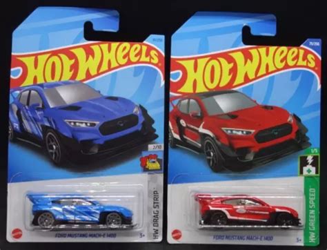 Hot Wheels Treasure Hunt Ford Mustand Mach E Bundle Cars Picclick Au